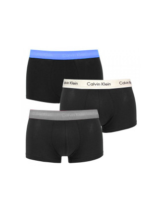 Pánské boxerky 3pcs NB2666A CAZ černá - Calvin Klein