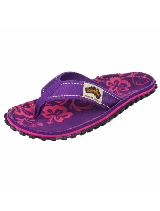 Žabky Gumbies Islander Canvas Flip Flops W G-IS-WN-PUHIB