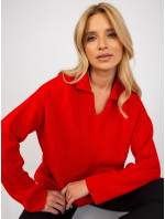 Dámský svetr LC SW 2261 .00P červená - FPrice