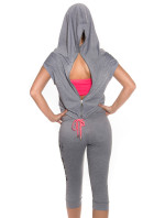 Trendy KouCla Dance chillhoodie + zip na zádech