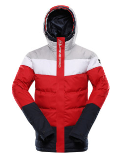 Pánská lyžařská bunda s membránou ptx ALPINE PRO OWN dk.red