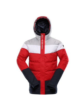 Pánská lyžařská bunda s membránou ptx ALPINE PRO OWN dk.red