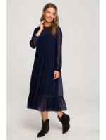 Stylove Dress S319 Navy Blue