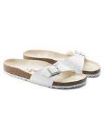 Dámské žabky Birkenstock Madrid Birko-Flor White regular wide (0040731)