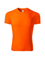 Pixel tričko unisex neon orange