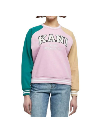 Pánské tričko Karl Kani Serif Block College Crew Neck W 6120154