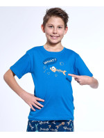 Pyžamo Cornette Young Boy 790/120 Rybolov kr/r 134/164