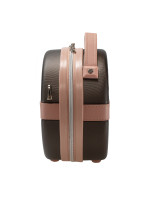 Toaletní taška Semiline ABS+PU T5673-1 Brown/Pink