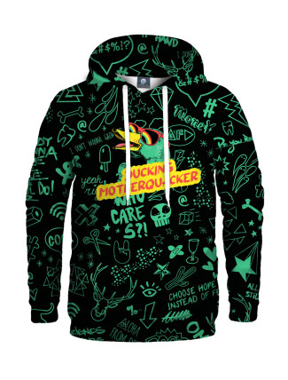 Aloha From Deer Ducking Original Hoodie H-K AFD996 Green