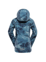 Dětská softshellová bunda ALPINE PRO HOORO blue mirage varianta pa