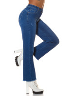 Sexy použitý vzhled Highwaist Jeans