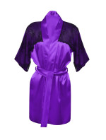 DKaren Housecoat Barbara Violet