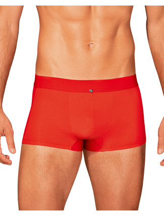 Pánské slipy Boldero boxer shorts red - Obsessive