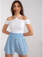 Šortky D73771M62238KA světle modré