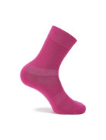 Unisex ponožky z merino vlny ALPINE PRO KLAMO fuchsia red