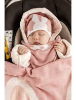 Ander Hat&Snood Bunny Pink