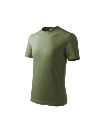 Malfini Basic Jr MLI-13809 khaki tričko