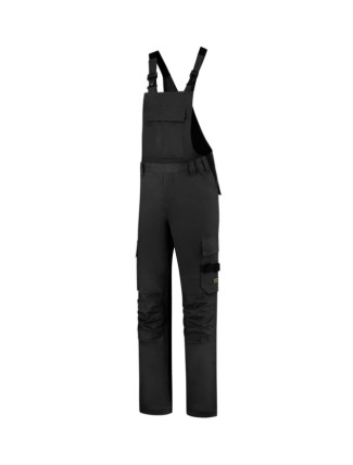 Bib & Brace Twill Cordura pracovní kalhoty s laclem unisex černá