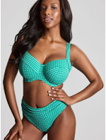 Swimwear Gingham Gather Brief green gingham SW1729