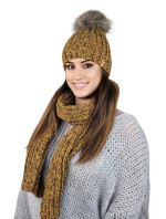 Kamea Hat&Scarf K.22.261.48 Hořčice