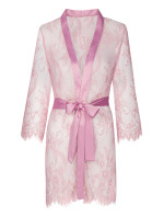 LivCo Corsetti Fashion Housecoat Sheer Pink