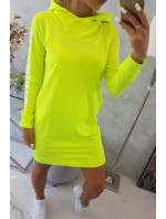 Šaty Off White yellow neon