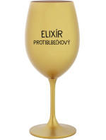 ELIXÍR PROTIBLBEČKOVÝ - zlatý pohár na víno 350 ml