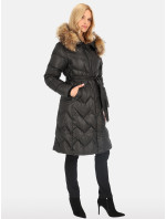 PERSO Coat BLH241011FXR Černá barva