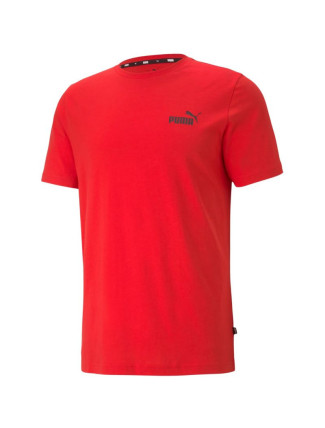 Pánské tričko Puma ESS Small Logo Tee červené 586668 11 pánské