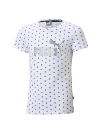 ESS+ Dotted Tee Jr dětské tričko 587042 02 - Puma