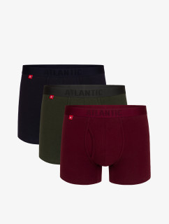 Pánské boxerky ATLANTIC 3Pack - vícebarevné