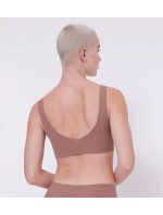 Dámská podprsenka ZERO Feel 2.0 Bralette - BROWN - hnědá 1141 - SLOGGI