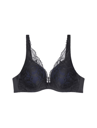 Dámská podprsenka Body Make-Up Illusion Lace WP - BLACK - černá 0004 - TRIUMPH