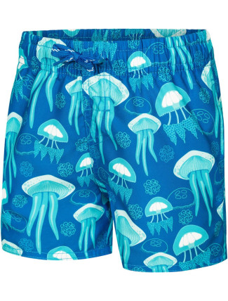 AQUA SPEED Plavecké šortky Finn Blue/Jellyfish Print