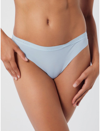 Tanga 2psc QD3695E-AAN modrá - Calvin Klein