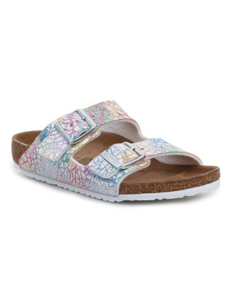 Birkenstock Arizona Kids Flashy Hologram Silver Jr 1022173