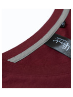 Action V-neck tričko pánské garnet