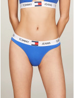 Dámské tanga EXT SIZES UW0UW04956 C6H  modré - Tommy Hilfiger