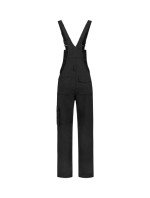 Dungaree Overall Industrial pracovní kalhoty s laclem unisex černá