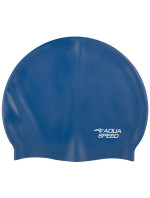 AQUA SPEED Plavecká čepice Mono Blue