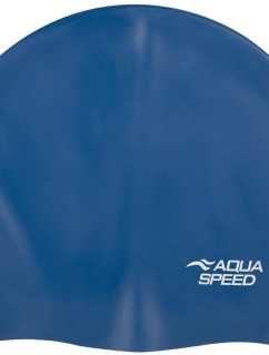 AQUA SPEED Plavecká čepice Mono Blue