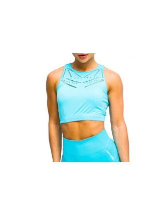 Tělocvična BraHero Venice Beach Top Short Bra W BRA-SHORTBABYBLUE