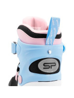 Kolečkové brusle Spokey Joy Jr SPK-942278 vel. 27-30 GN/BL