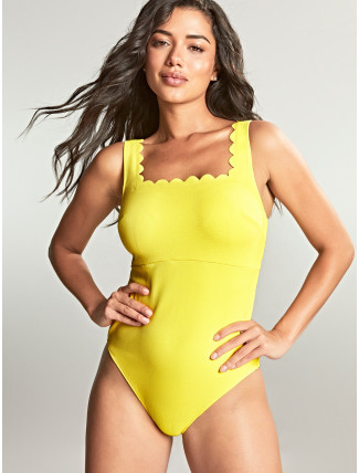 Swimwear Spirit Honor Square Neck Swimsuit sunshine SW1820