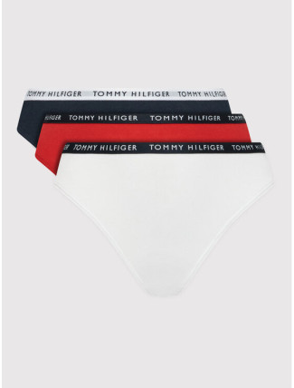 Dámské tanga 3pack - UW0UW02829 - 0WS - Tommy Hilfiger