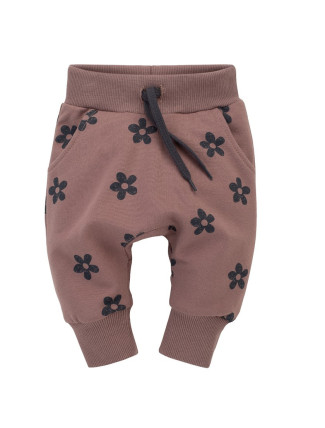 Pinokio Happiness Joggers Tmavě růžový vzor