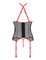 Passion Satara corset kolor:red