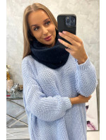 KN18 Dámský tmavě modrý snood