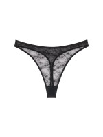 Dámská tanga Bright Spotlight High Leg string - BLACK - černé 0004 - TRIUMPH