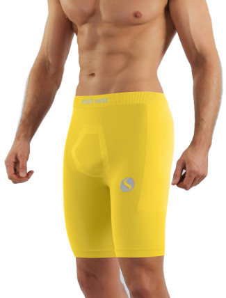 Cyklistické šortky Sesto Senso Thermo CL41 Yellow